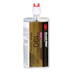 2 Part Epoxy - Cartridge 3M DP190-200ML-GRY Epoxy Adhesive DP190 Duo-Pak Grey - 6.76 fl. Oz (200 ml)