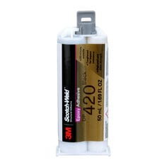 2 Part Epoxy - Cartridge 3M DP420-37ML-BLK Scotch-Weld Epoxy Adhesive DP420 Black 1.69 fl. oz. (50 ml)