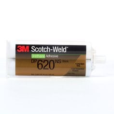 3M DP620NS 3M Scotch-Weld Urethane Adhesive DP620NS black 1.71 fl. oz. (48.5 ml) 3M 7100148737