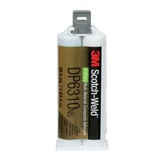 Urethane Adhesives 3M DP6310-400ML Composite Urethane Adhesive DP6310NS Duo-Pak in Green - 13.52 fl. Oz (400 ml)