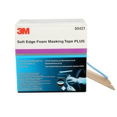 Masking Tapes 3M 50421 Soft Edge Foam Masking Tape Plus 50421 (5.33 Inch x 23 FT)