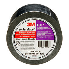 Reflective Tapes 3M 1507-G805-72X55 Venture Tape Line Set Tape 1507 Silver (72 mm x 55 m)