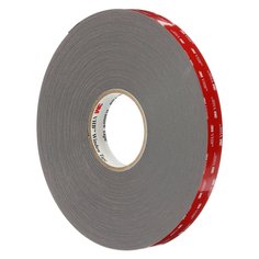 3M B45 5/8INX72YD VHB Window Tape B45F black 0.6 in x 72.0 yd x 45.0 mil (1.6 cm x 65.8 m x 1.1 mm)