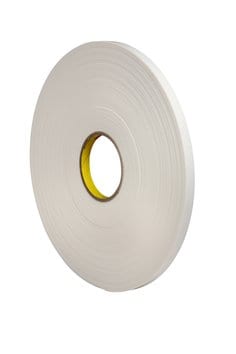 3M 4104-5X18 3M Single Coated High Density Polyurethane Foam Tape, 1/4 in, 5 in x 18 yd 3M 4104-5X18