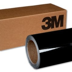 Reflective Graphic Film 3M 680CR-85-1X50 Removable Reflective Graphic Film with 3M Comply Adhesive 680CR-85 Black (1 Inch x 50 Yards)