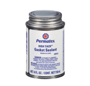 Gasket Sealants Permatex 58981 High Tack 58981 Gasket Sealant 4 oz Brush Top Can