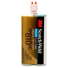 Low Odor Acrylic Adhesives 3M DP-810NS-400ML-DUO Low Odor Acrylic Adhesive DP810NS in Tan 13.52 fl. Oz (400 ml) Duo-Pak