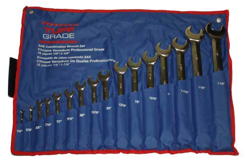 Combination Wrenches Tuff Grade TGCW-SET-16PC Combination Wrench Set