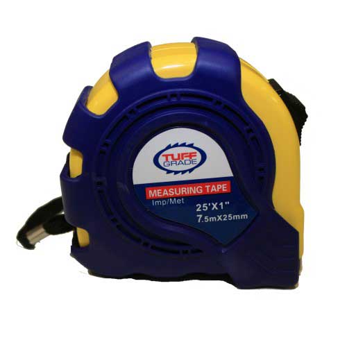 Tape Measures Tuff Grade TGTM-003 25' X 1 Inch Tape Measure Imperial