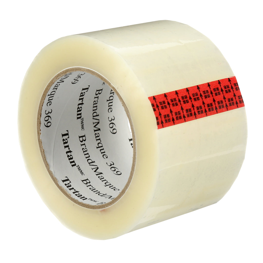 Packaging Tapes 3M 369-72X132 Box Sealing Tape 369 Clear (72 mm x 132 m)