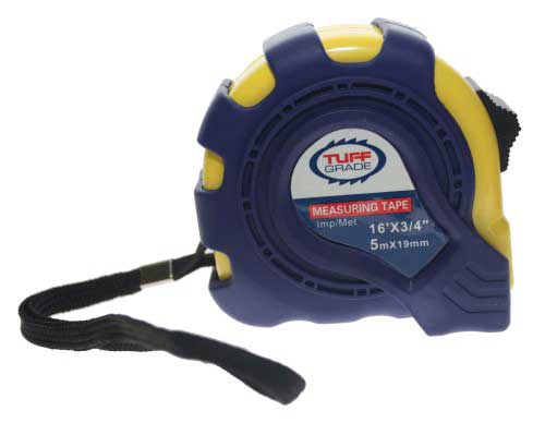 Tape Measures Tuff Grade TGTM-005 16'X3/4 Tape Measure With Magnetic Tip Imperial