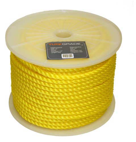 Ropes Tuff Grade 164340 Poly Reel Yellow 5/16 X 975' Rope