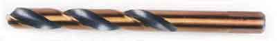 Jobber Drill Bits Tuff Grade TGDB-04-0125 Hss Jobber Drill 1/8 M2 135S Two Tone Finish Black / Gold
