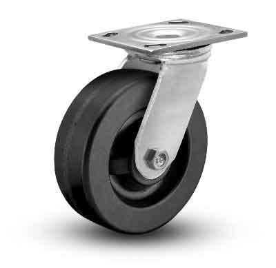 Casters Tuff Grade TGC-50400-S Caster 4X2 Phenolic Swivel 550 Lb Cap