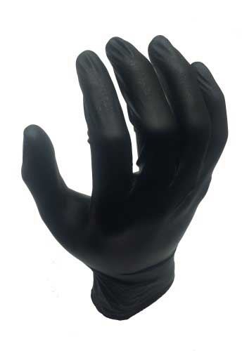 Disposable Gloves Tuff Grade TGG-120-09 Disposable Nitrile Gloves 5 mil (Large) - Powdered
