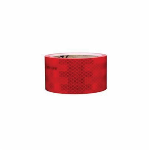Safety Tapes 3M 983-72RED-2X50YD Conspicuity Marking 983-72NL HC edge sealed, no logo Red (2 Inch x 50 Yards)