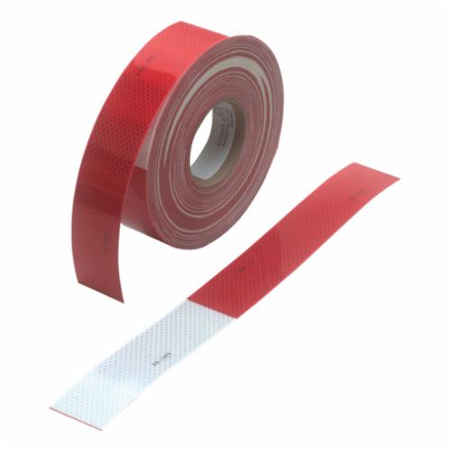 Safety Tapes 3M 983-32-2X50(KC18) Truck Conspicuity Markings 983-32 kiss-cut Red/White (2 Inch x 50 Yards)