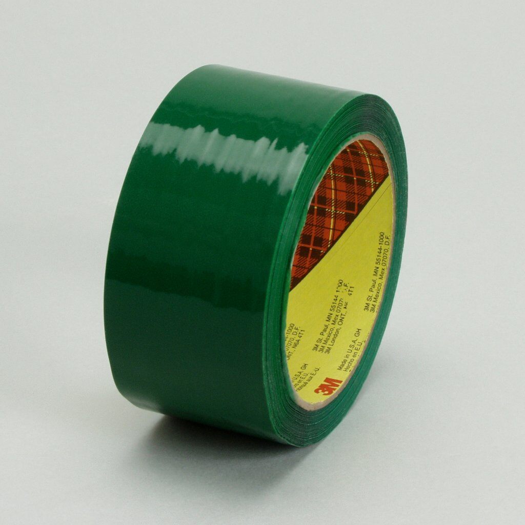 Packaging Tapes 3M 371-48X100-GRN Box Sealing Tape 371 Green (48 mm x 100 m)