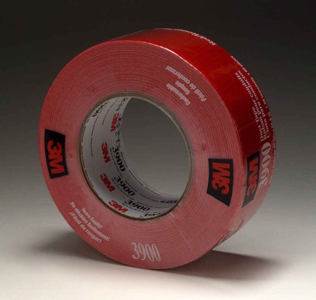 Duct Tapes 3M 3900-48X54.8-RED Multi-Purpose Duct Tape 3900 Red 48mm x 55m