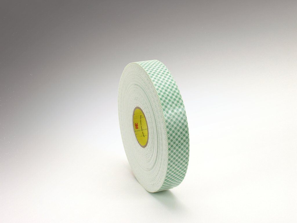 Double Sided Tapes 3M 4016-1/2X36 Double Coated Urethane Foam Tape 4016 Off-White (1/2 Inch x 36 Yards)