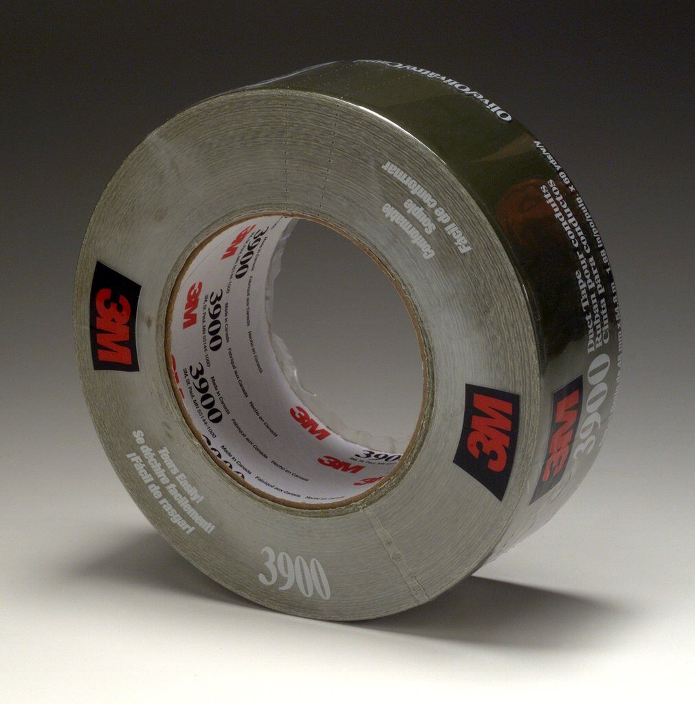 Duct Tapes 3M 3900-48X54.8-OLI Multi-Purpose Duct Tape 3900 Olive (1.89 Inch x 60 Yards)