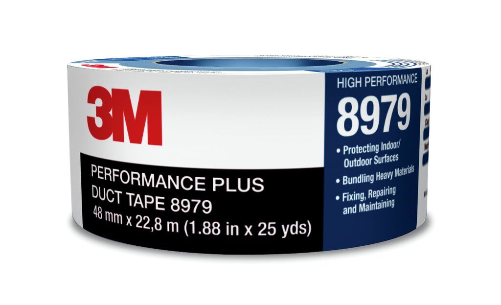 Duct Tapes 3M 8979-72X54.8-BLU Performance Plus Duct Tape 8979 Slate Blue 72mm x 54.8 m