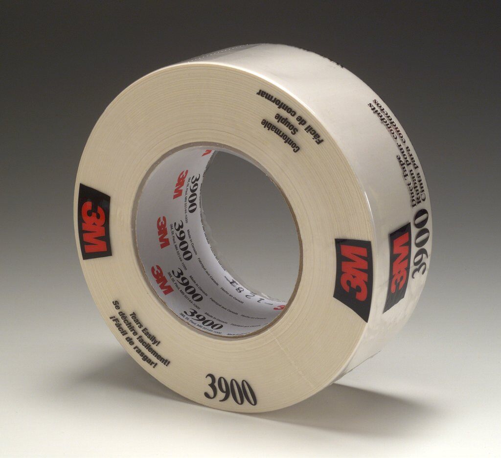 Duct Tapes 3M 3900-48X54.8-WHT Multi-Purpose Duct Tape 3900 White (1.89 Inch x 60 Yards)
