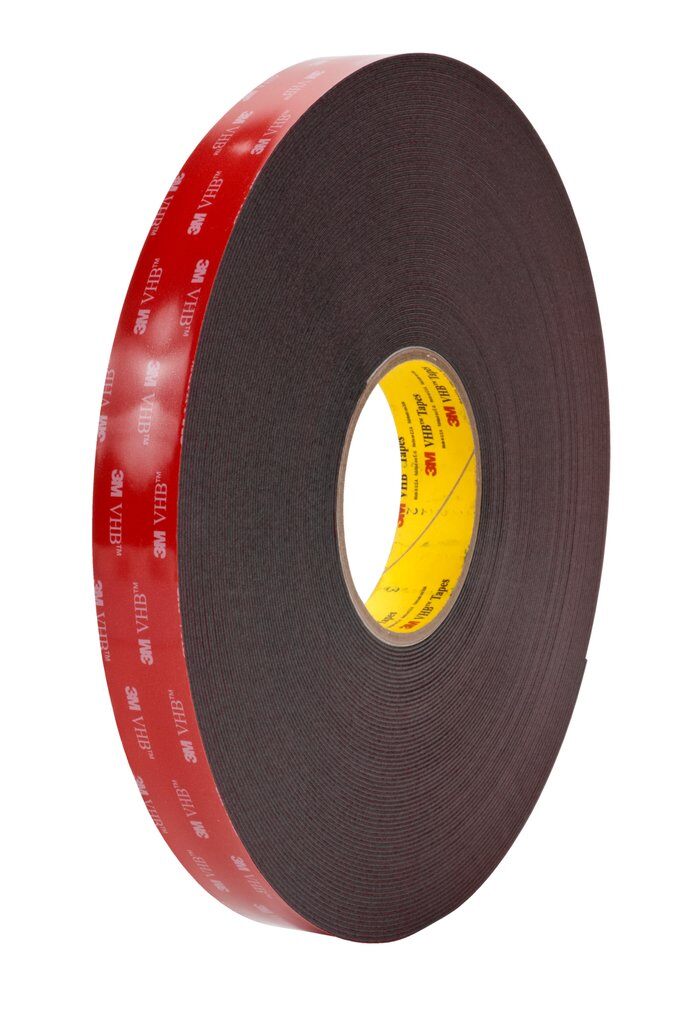 VHB Tapes 3M 5952-3/4X36 VHB Tape 5952 Black 45 mil (0.8 Inch x 36 Yards)