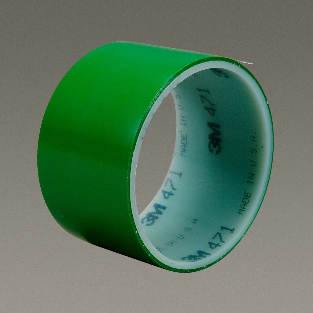 Electrical Tapes 3M 471-2X36-GRN Vinyl Tape 471 in Green (2 Inch x 36 Yards x 5.2 mil)
