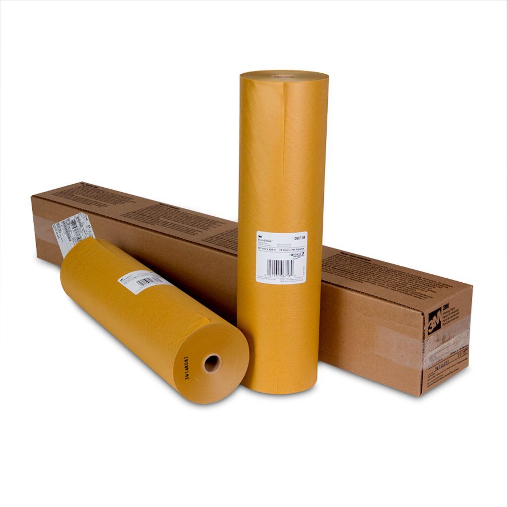 Masking Paper 3M 06718 Scotchblok Masking Paper 06718 18 Inch x 750' (457.2 mm x 228.6 m)