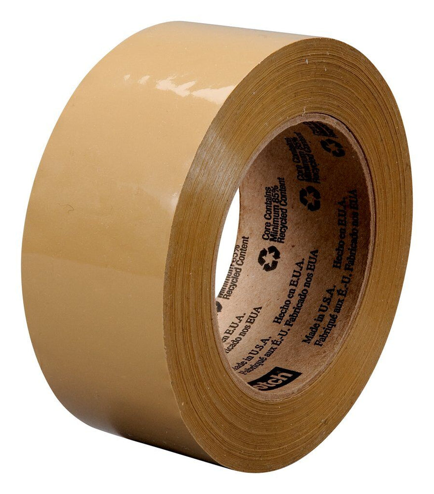 Packaging Tapes 3M 375-48X50-TAN Box Sealing Tape 375 in Tan (48 mm x 50 m)