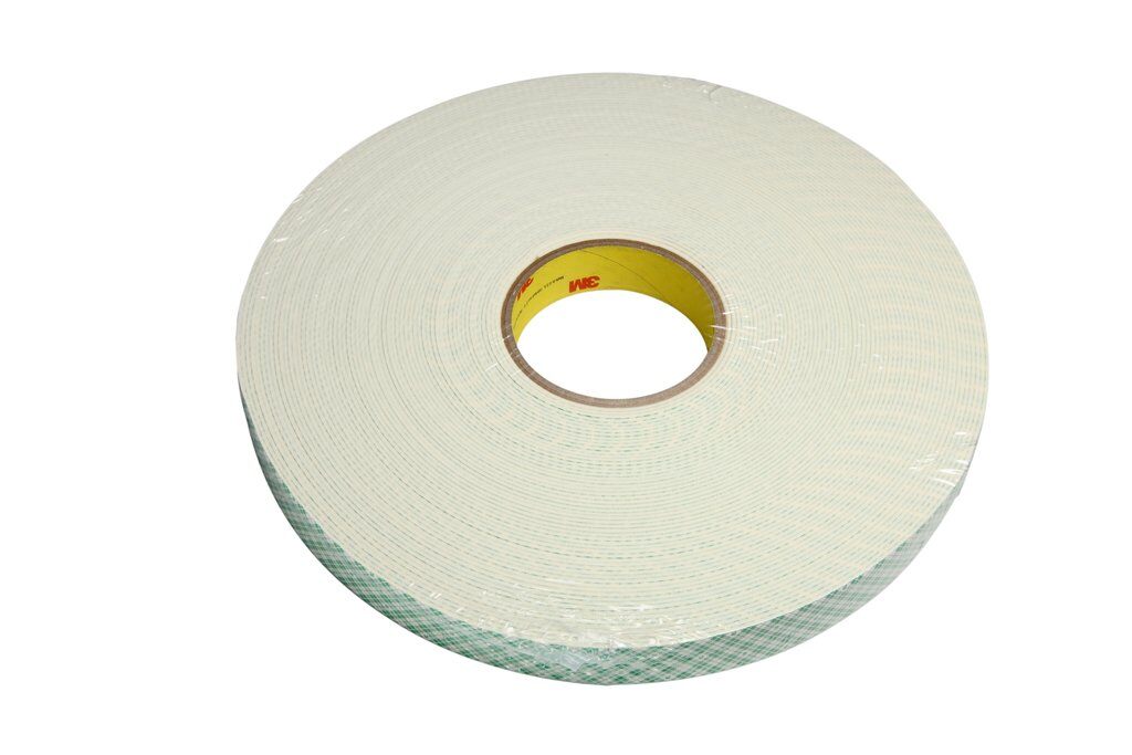 3M 4116-1X36 3M Urethane Foam Tape 4116 Natural, 1 in x 36 yd 62.0 mil, 9 per case 3M 4116-1X36