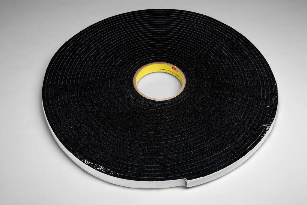 3M 4504 1/2INX18YD 4504 Yem Black 1/2 in x 18 Yd Bulk 4504 1/2inx18Yd