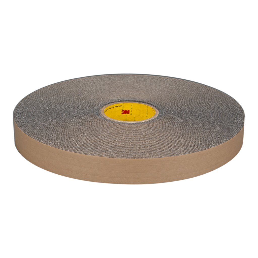 3M 4318-1X36 3M Urethane Foam Tape 4318 Charcoal Gray, 1 in x 36 yd, 9 per case 3M 4318-1X36