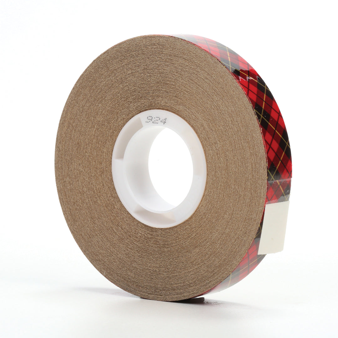 3M 924-1/2X36 Scotch ATG Adhesive Transfer Tape 924 Clear 2 mil 1/2 in x 36 yd (1.27 cm x 33 m) 3M 924-1/2X36