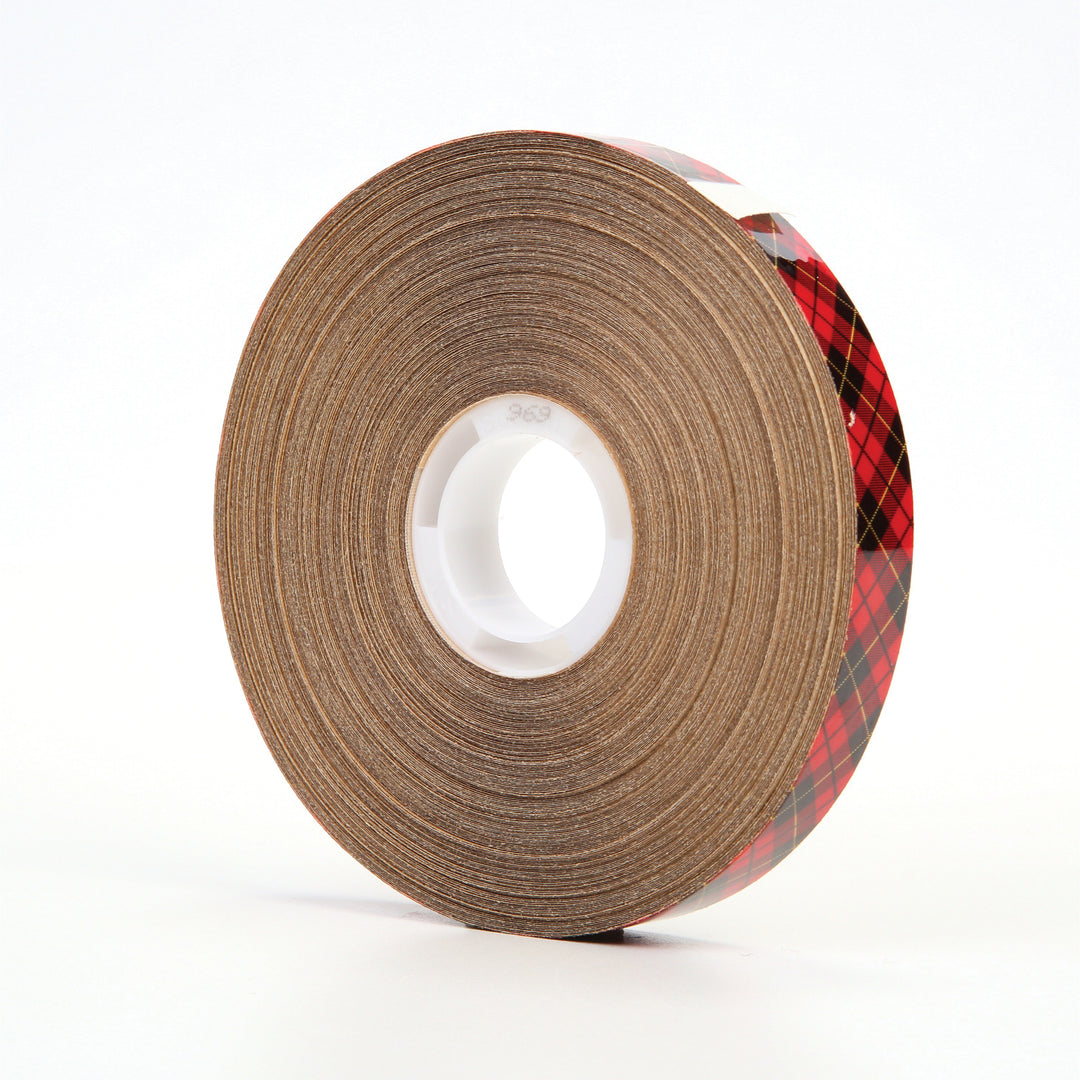 3M 969-1/2X36 Scotch ATG Adhesive Transfer Tape 969 clear 5 mil 1/2 in x 36 yd (1.25 cm x 33 m) 3M 969-1/2X36