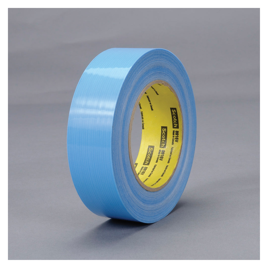 Filament Tapes 3M 8916V-18X55 Appliance Filament Tape 8916V Blue (0.70 Inch x 60.14 Yards)