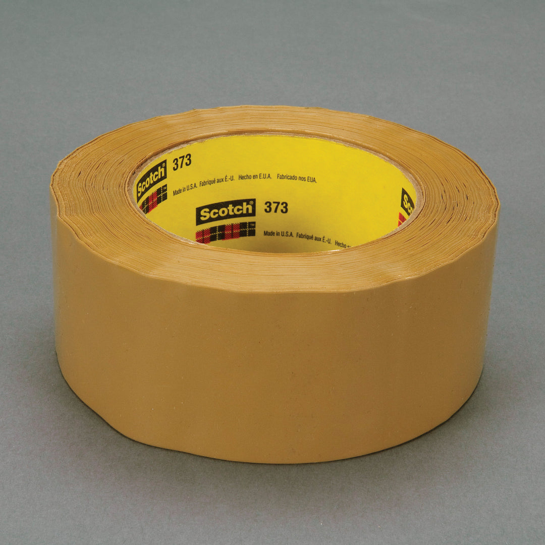 Packaging Tapes 3M 373-48X100-TAN High Perfromance Box Sealing Tape 373 in Tan (48 mm x 100 m)