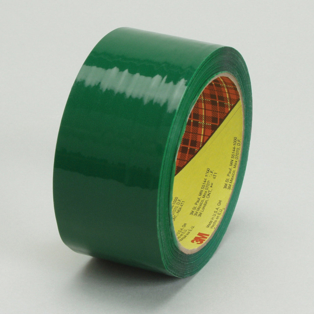 Packaging Tapes 3M 373-48X50-GRN Box Sealing Tape 373 Green (48 mm x 50 m)