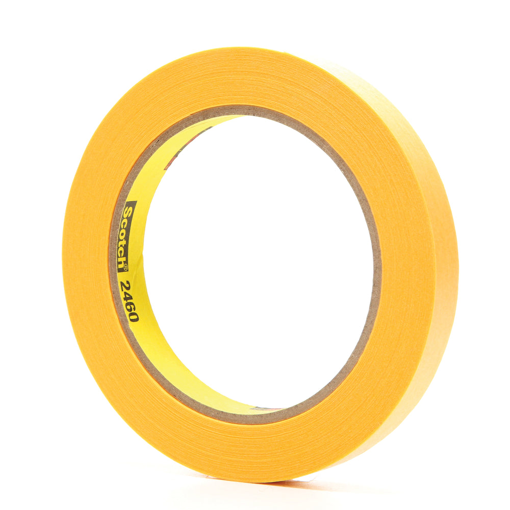 Masking Tapes 3M 2460-1/2X60 Ultimate Paint Edge Masking Tape 2460 Gold (1/2 Inch x 60 Yards)