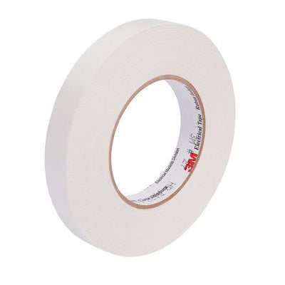 Electrical Tapes 3M 27-3/4X66-1IN Glass Cloth Electrical Tape 27 with Rubber Thermosetting Adhesive in White (3/4 Inch x 6 ft) - with 1 Inch core