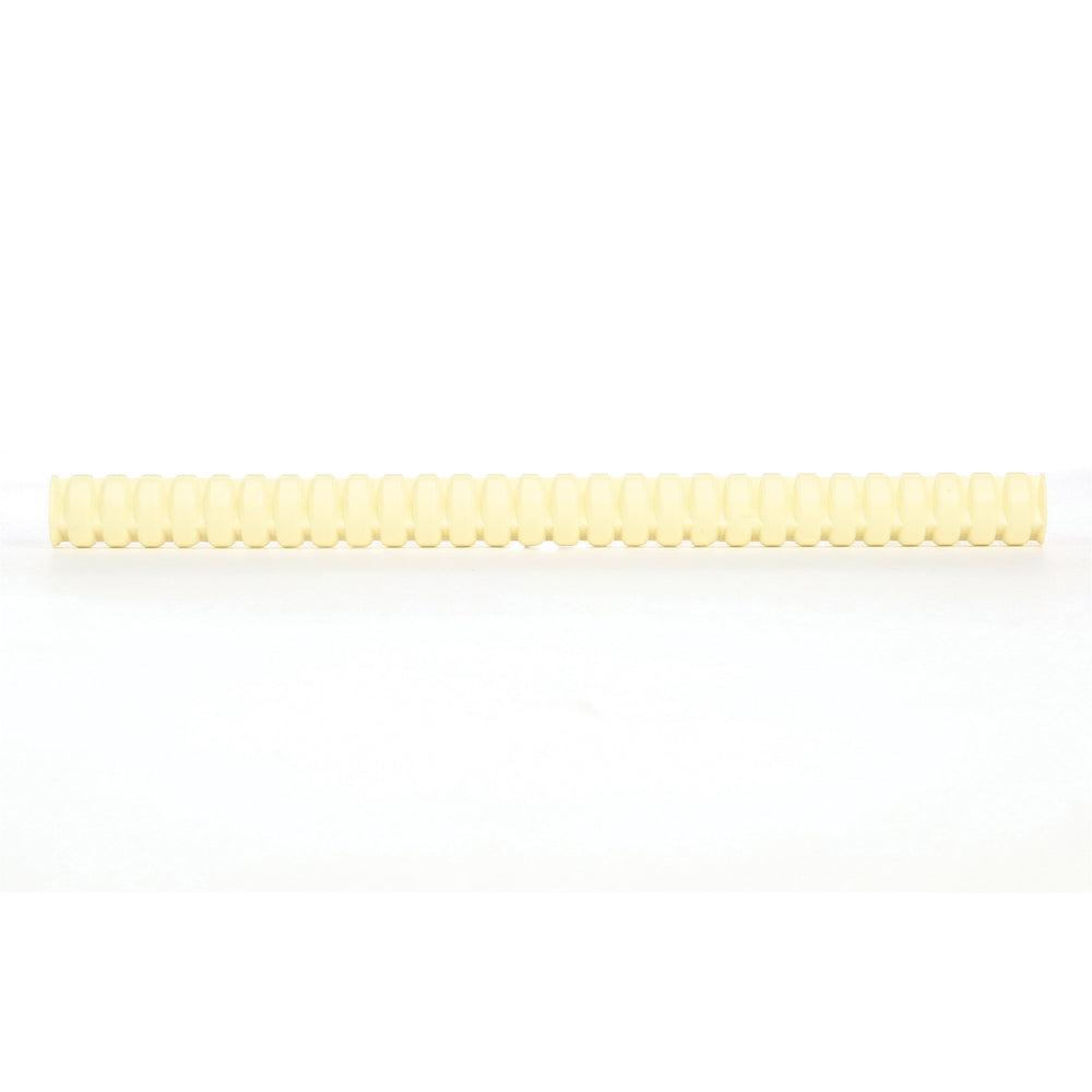 TCQ Hot Melt Adhesives 3M 3748VO-TCQ TCQ Ribbed Hot Melt Adhesive for Quadrack Attachment 3748 in Light Yellow (5/8 Inch x 8 Inch)