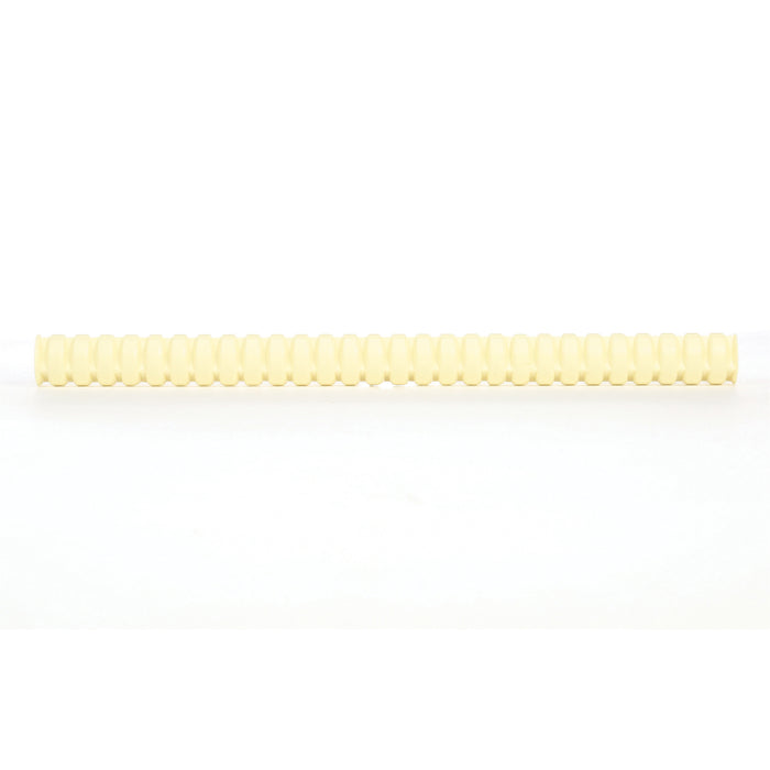 TCQ Hot Melt Adhesives 3M 3748VO-TCQ TCQ Ribbed Hot Melt Adhesive for Quadrack Attachment 3748 in Light Yellow (5/8 Inch x 8 Inch)