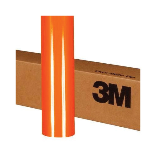 Graphic Film 3M 680CR-14-48X50 Removable Reflective Graphic Film With Comply Adhesive 680CR-14 Orange (48 Inch x 50 Yards)