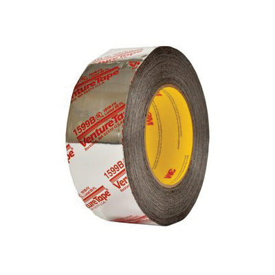 Duct Tapes 3M 1599B-72X109.7-SIL Polypropylene Duct Tape UL181B-FX Silver (72mm x 109.7 m)