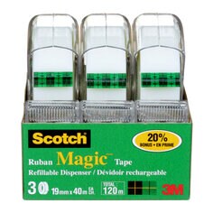 3M Scotch 810-D3 ~ Magic Invisible Tape 810-D3 (0.75 Inch x 43.7 Yards)
