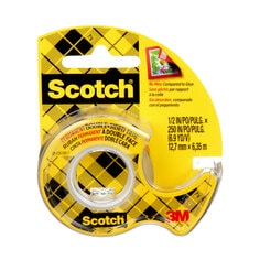 3M Scotch Double-Sided Tape 1/2-inch x 250-inch