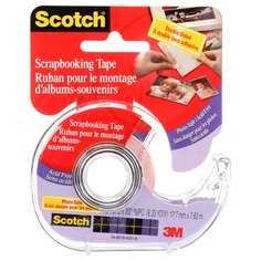 Scrapbooking Tapes 3M 002C Double Sided Scrapbooking Tape 002C (0.5 Inch x 8.3 Yards)