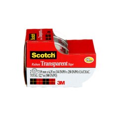 3M Scotch 2TD-2157SS-C ~ Transparent Tape 2TD-2157SS-C (3/4 Inch x 7 Yards)
