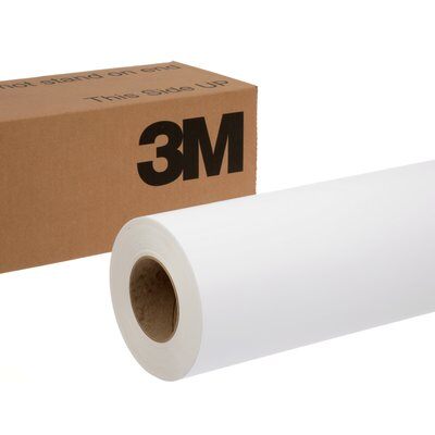 Graphic Film 3M IJ8624-54X25 Scotchcal Graphic Film For Textured Surfaces IJ8624 White 54 Inch x 25 yds (1.4 Inch m x 23 m)